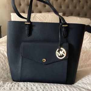 Michael Kors Navy Tote